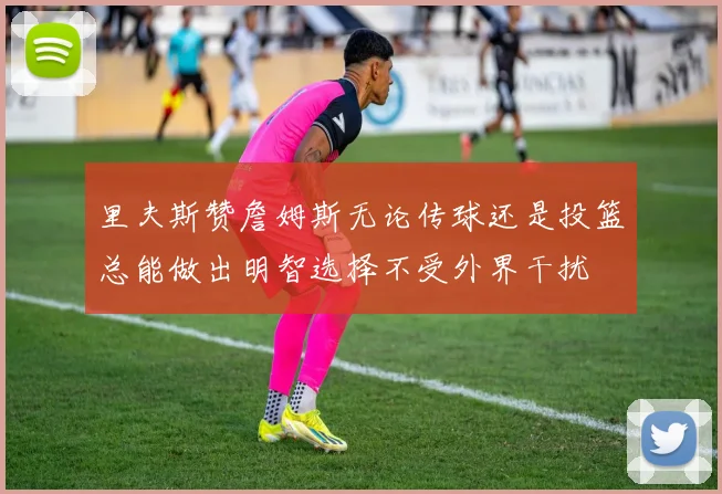 里夫斯赞詹姆斯无论传球还是投篮总能做出明智选择不受外界干扰